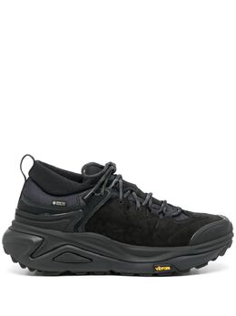 HOKA: Чёрные кроссовки 