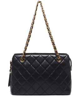 CHANEL Pre-Owned: Чёрная сумка 