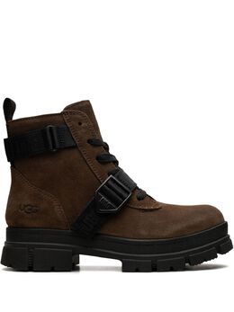 UGG: Коричневые ботинки 