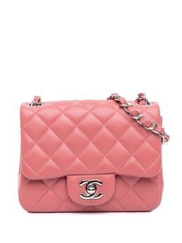 CHANEL Pre-Owned: Розовая сумка через плечо 