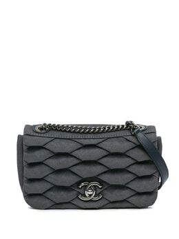 CHANEL Pre-Owned: Голубая сумка 
