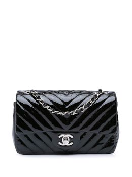 CHANEL Pre-Owned: Чёрная сумка через плечо 