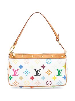 Louis Vuitton Pre-Owned: Белая сумка 