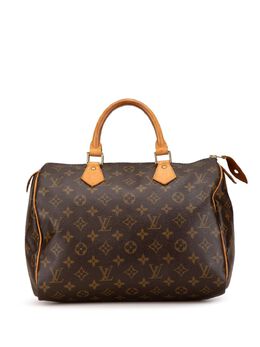 Louis Vuitton Pre-Owned: Коричневая сумка 