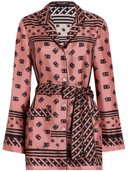 Dolce & Gabbana: Розовая рубашка 
