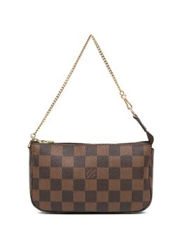 Louis Vuitton Pre-Owned: Коричневая сумка 