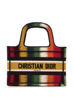 Christian Dior Pre-Owned: Сумка-шоппер в полоску 