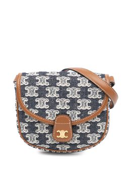 Céline Pre-Owned: Голубая сумка через плечо 
