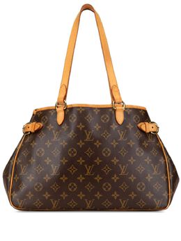 Louis Vuitton Pre-Owned: Коричневая сумка-шоппер 