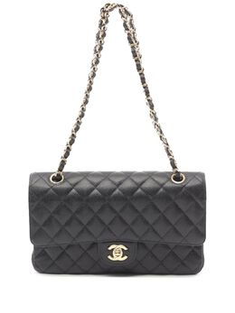 CHANEL Pre-Owned: Чёрная сумка 