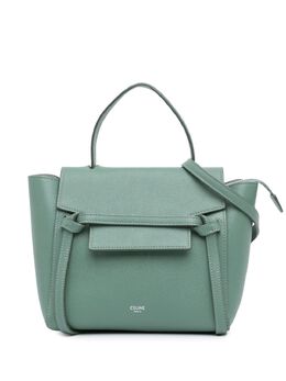 Céline Pre-Owned: Зелёная сумка 