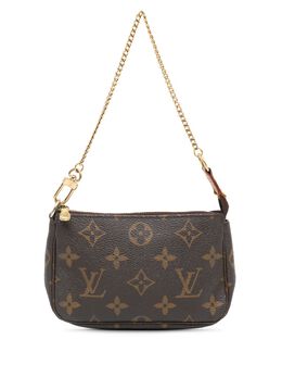 Louis Vuitton Pre-Owned: Коричневая сумка 