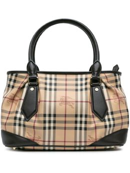 Burberry Pre-Owned: Коричневая сумка 