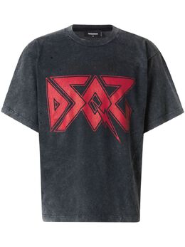 DSQUARED2: Футболка с принтом 