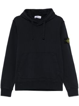 Stone Island: Голубая толстовка 