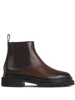 Santoni: Коричневые ботинки 