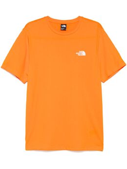 The North Face: Оранжевая футболка  Simple Dome