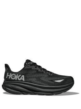 Hoka: Чёрные кроссовки 