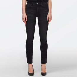 7 For All Mankind: Чёрные джинсы  Roxanne