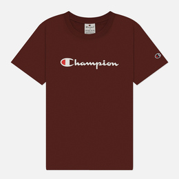 Champion: Бордовая футболка 