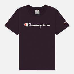 Champion: Фиолетовая футболка 