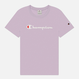 Champion: Фиолетовая футболка 