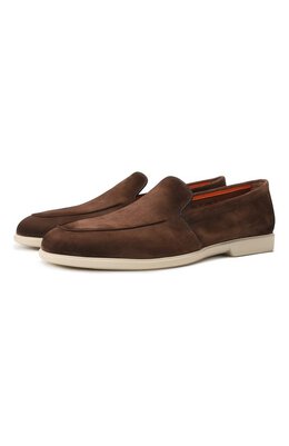 Santoni: Коричневые туфли 