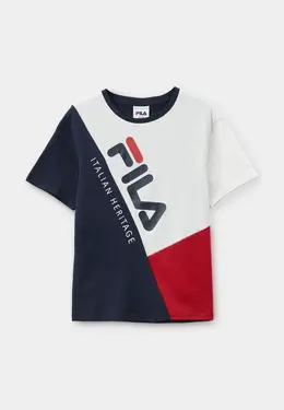 Fila: Белая футболка 