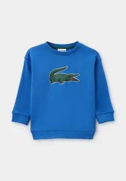 Lacoste: Синий свитер 