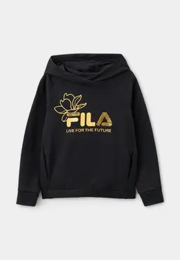 Fila: Чёрная толстовка 