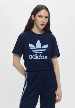 adidas Originals: Синяя футболка 