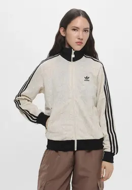 adidas Originals: Бежевая толстовка 