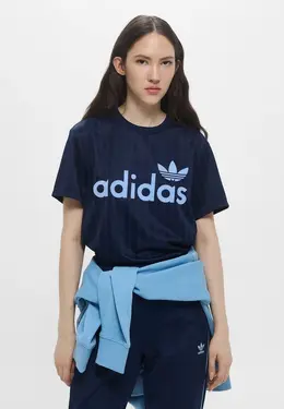 adidas Originals: Синяя футболка 