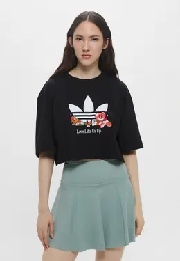 adidas Originals: Чёрная футболка 