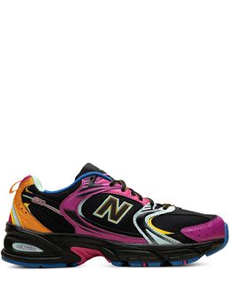 New Balance: Чёрные кроссовки  530