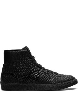 Nike: Чёрные кроссовки  Blazer