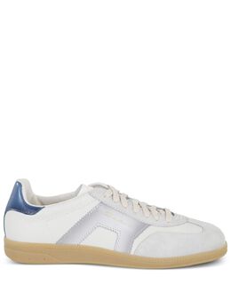 Santoni: Белые кроссовки 