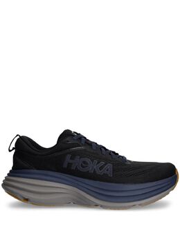 HOKA: Чёрные кроссовки 