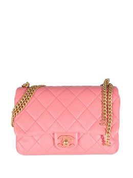 CHANEL Pre-Owned: Розовая сумка 