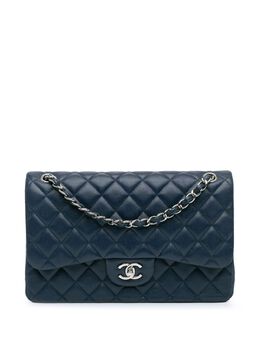 CHANEL Pre-Owned: Голубая сумка 