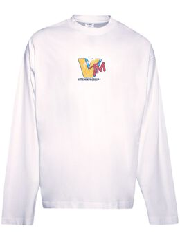 VETEMENTS: Белая футболка 