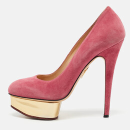 Charlotte Olympia: Розовые туфли 