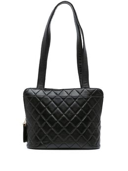 CHANEL Pre-Owned: Чёрная сумка 