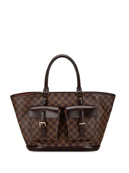Louis Vuitton Pre-Owned: Коричневая сумка-шоппер 