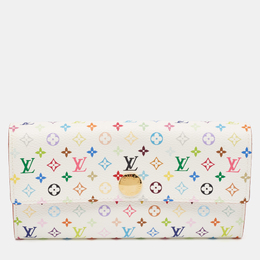 Louis Vuitton: Белый кошелёк 