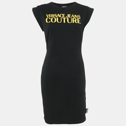 Versace Jeans Couture: Чёрное платье 