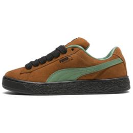 PUMA: Коричневые кеды  Suede