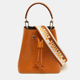 Louis Vuitton: Жёлтая сумка  Épi