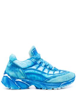 MM6 Maison Margiela: Светлые кроссовки 