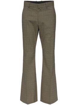 MM6 Maison Margiela: Расклешённые брюки 